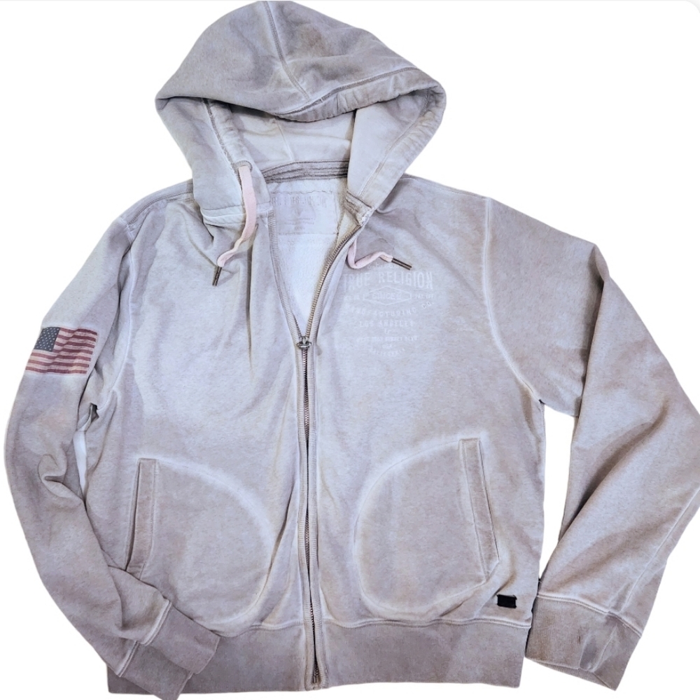 True Religion Full Zipper Hoodie